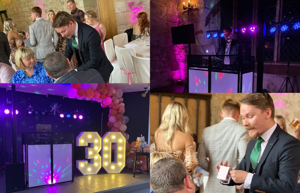 Contact JR Entertainments. DJs, Karaoke, Close-Up Magicians, Photo Booths